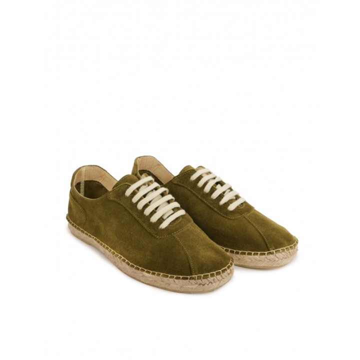 Alpargatas Verdes Cordones PERA LIMONERA