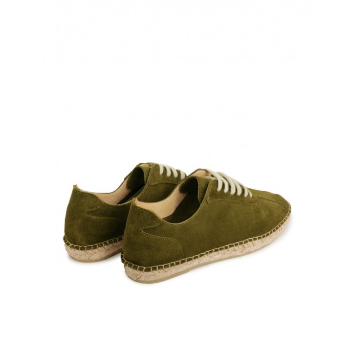 Alpargatas Verdes Cordones PERA LIMONERA