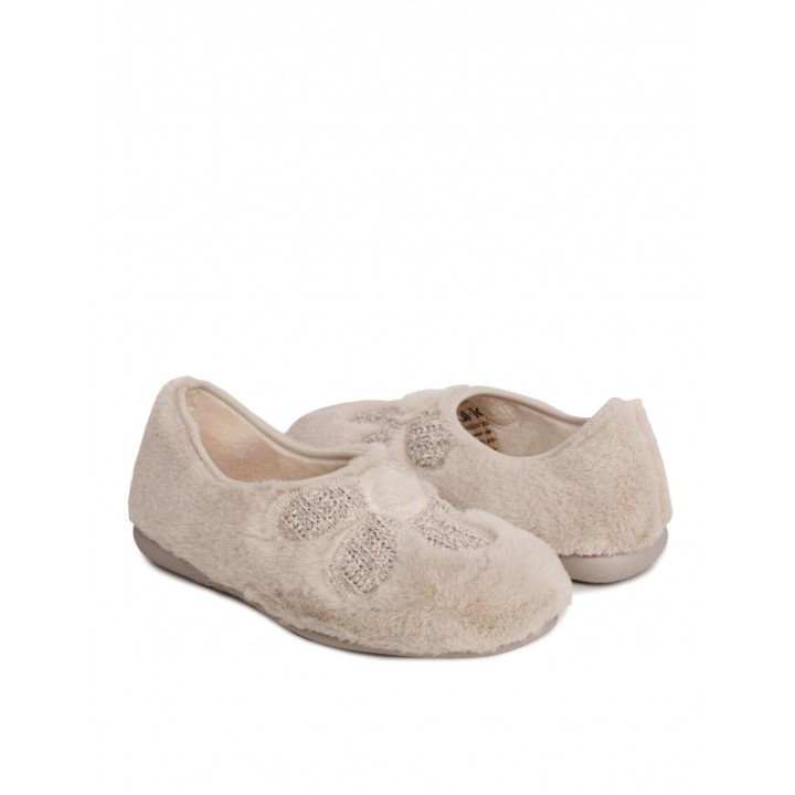 VULLADI Zapatillas Casa Cerradas Flor