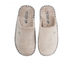 VULLADI Zapatillas Casa Lisas Taupe