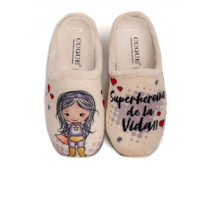 Zapatillas Casa Superheroina de la vida