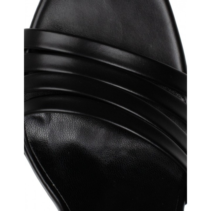 Sandalias Fiesta Plataforma Negras