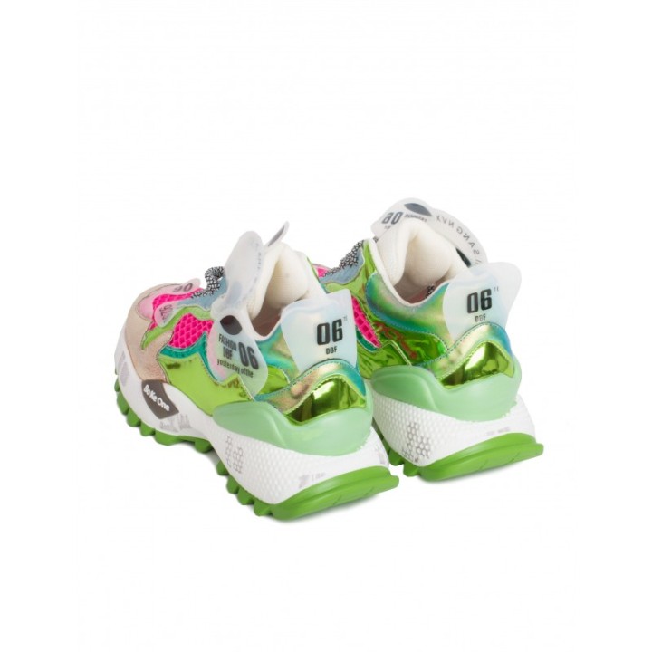 EXe Deportivas Plataforma Metalizadas Multicolor