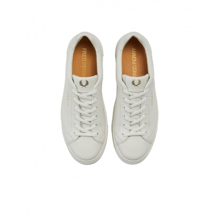 FRED PERRY Zapatillas Piel Porcelana
