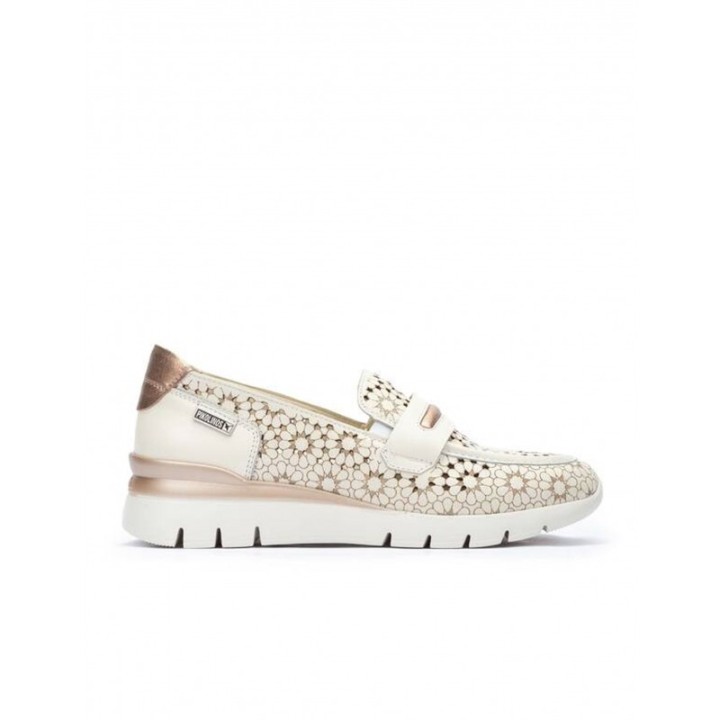 PIKOLINOS Mocasines Calados Beige