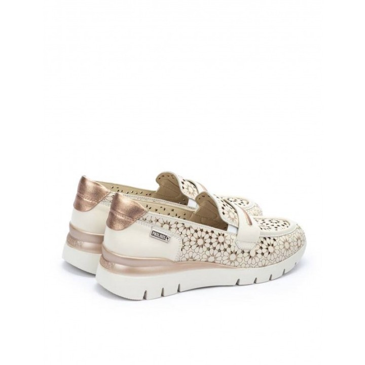PIKOLINOS Mocasines Calados Beige