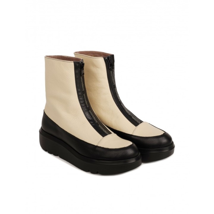 WONDERS Botines Cremallera Frontal