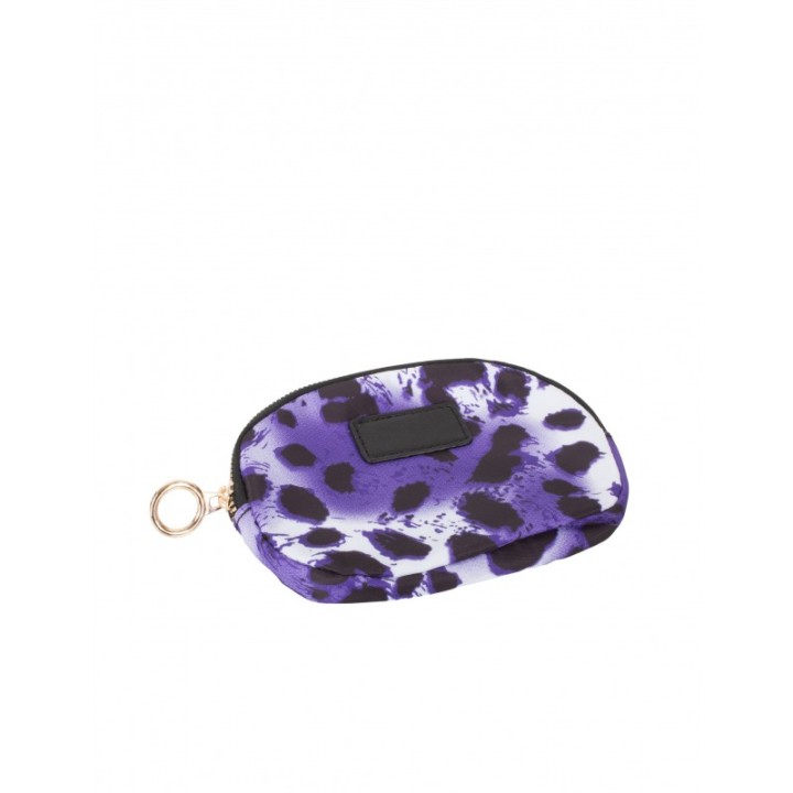 Monedero Leopardo Violeta