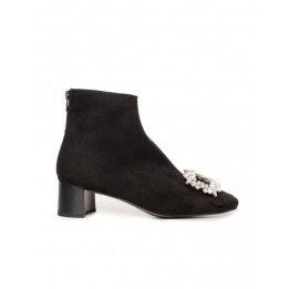 Botines Tacon Cuadrado Joya