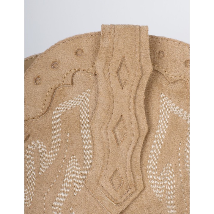 Botas Camperas Costuras Camel