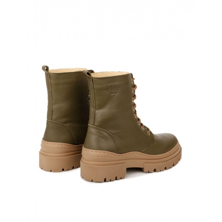 Botas Militares Plataforma Track Caramelo PERA LIMONERA