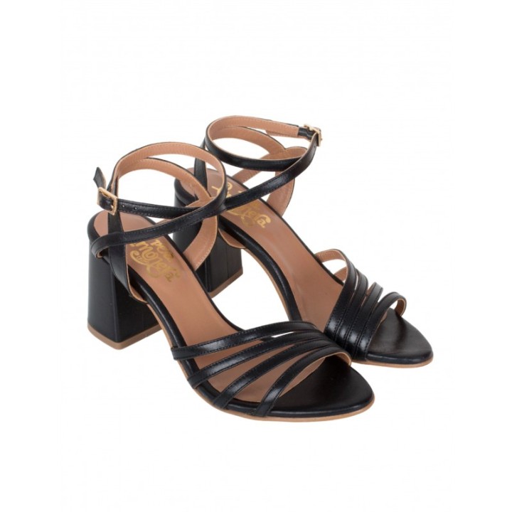 Sandalias Fiesta Negras PERA LIMONERA