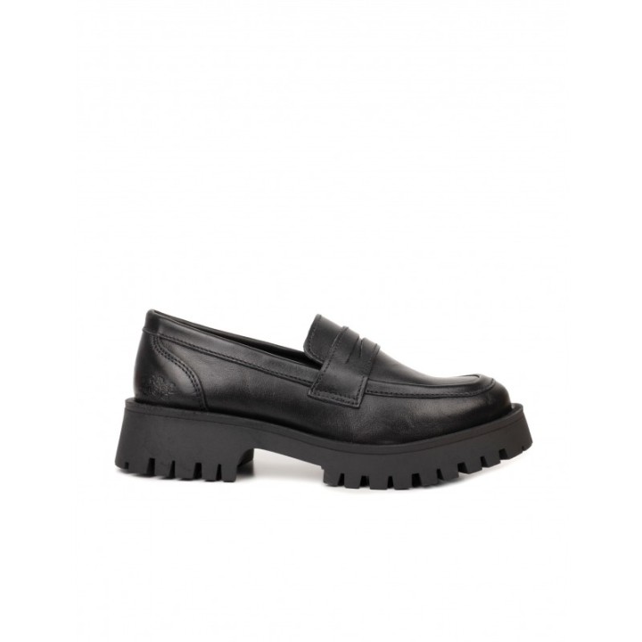 Mocasines Piel Negros PERA LIMONERA