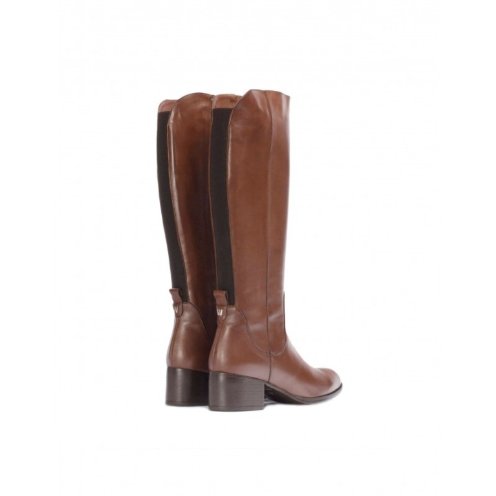 WONDERS Botas Altas Piel Marrones
