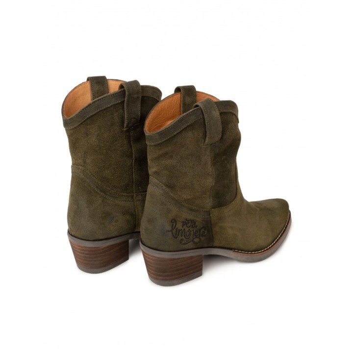 Botas Camperas Cana Baja Verdes PERA LIMONERA