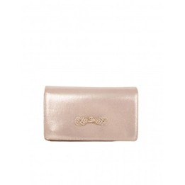 MENBUR Bolso Fiesta Oro Rosa