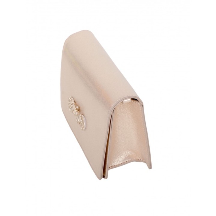 MENBUR Bolso Fiesta Oro Rosa
