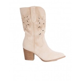 Botas Camperas Tacon Caladas