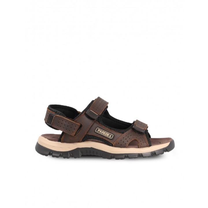 PAREDES Sandalias Trekking Marrones Hombre