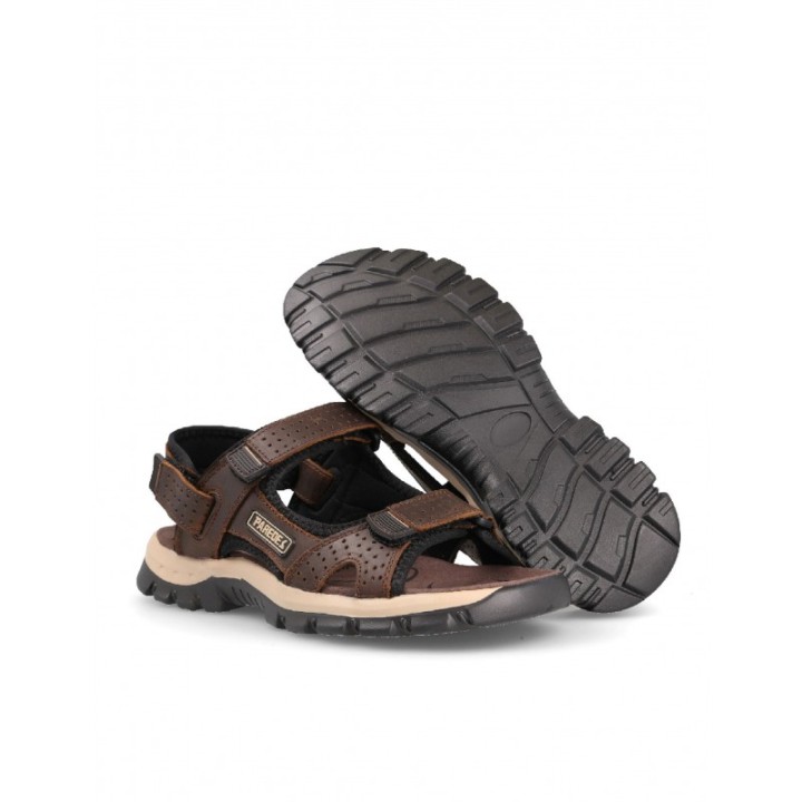 PAREDES Sandalias Trekking Marrones Hombre