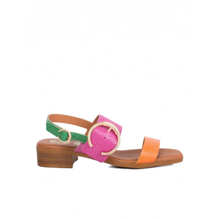 Sandalias Piel Colores PERA LIMONERA