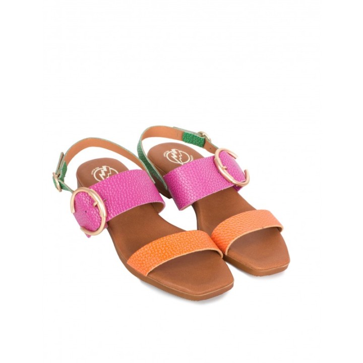 Sandalias Piel Colores PERA LIMONERA
