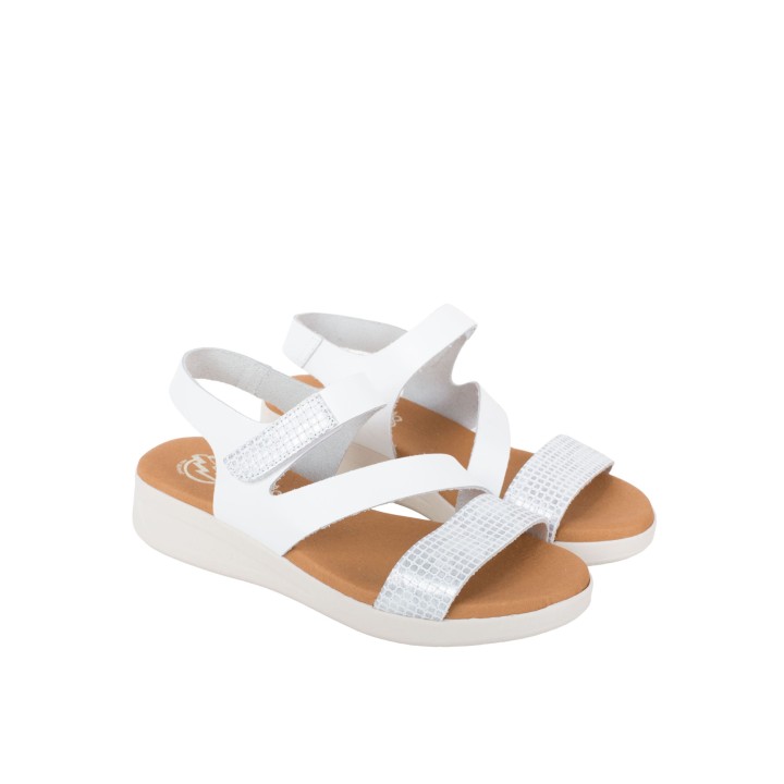 Sandalias Cuna Baja Velcro PERA LIMONERA