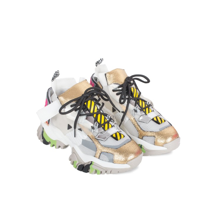 EXe Zapatillas Plataforma Calcetin