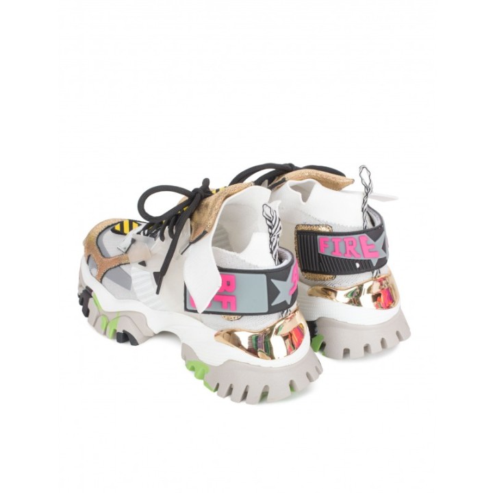EXe Zapatillas Plataforma Calcetin