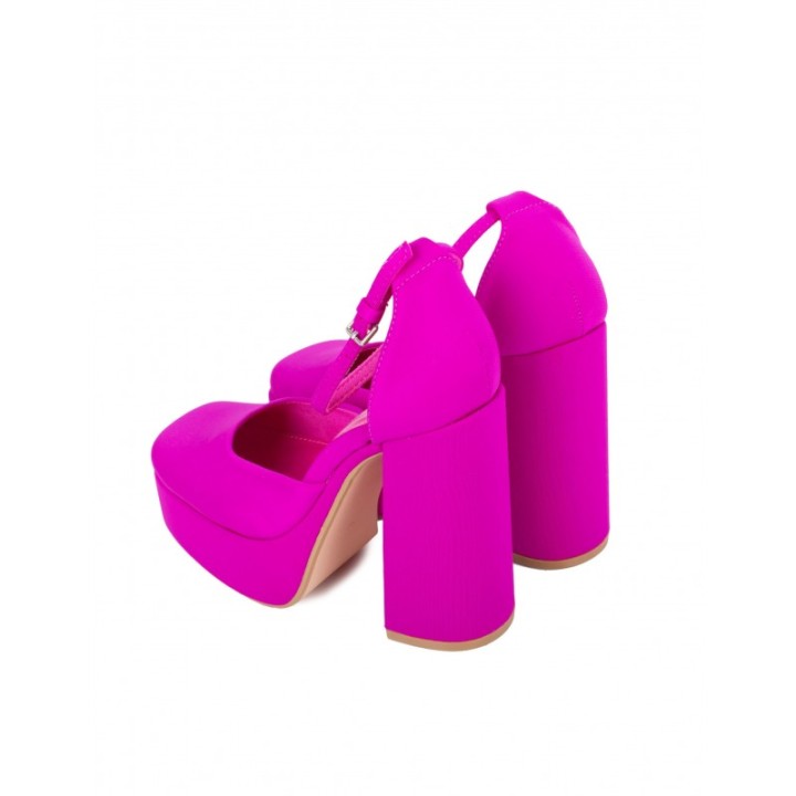 Zapatos Tacon Plataforma Buganvilla