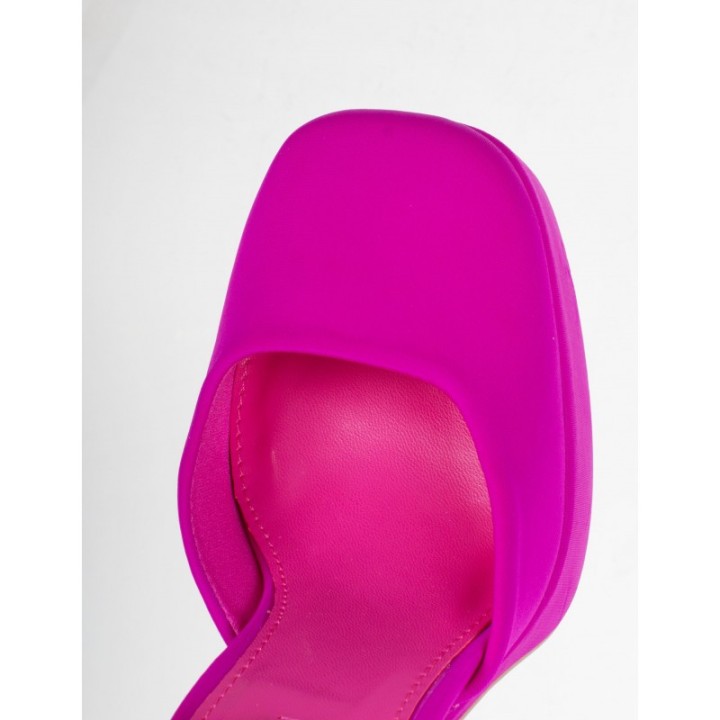 Zapatos Tacon Plataforma Buganvilla