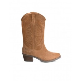 Botas Camperas Costuras Cuero