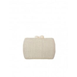 Clutch Rafia Fiesta Beige