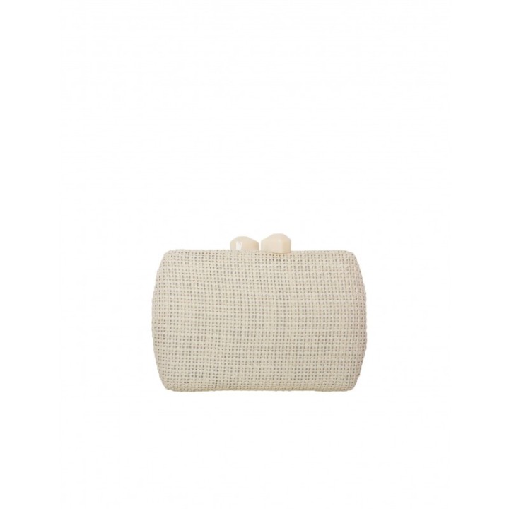 Clutch Rafia Fiesta Beige