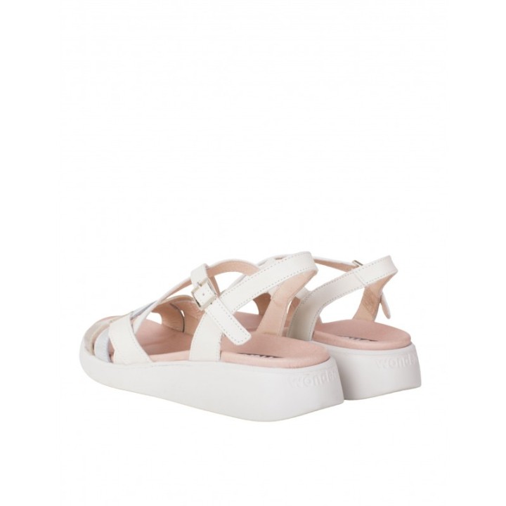 WONDERS Sandalias Piel Combinadas