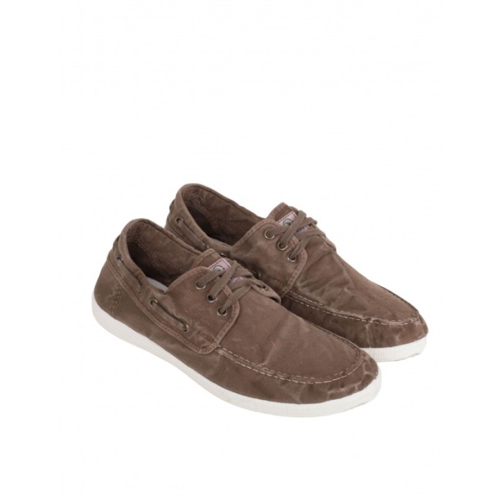 NATURAL WORLD Zapatillas Nauticas Marrones