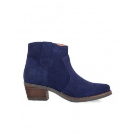 Botines Camperos Azules PERA LIMONERA