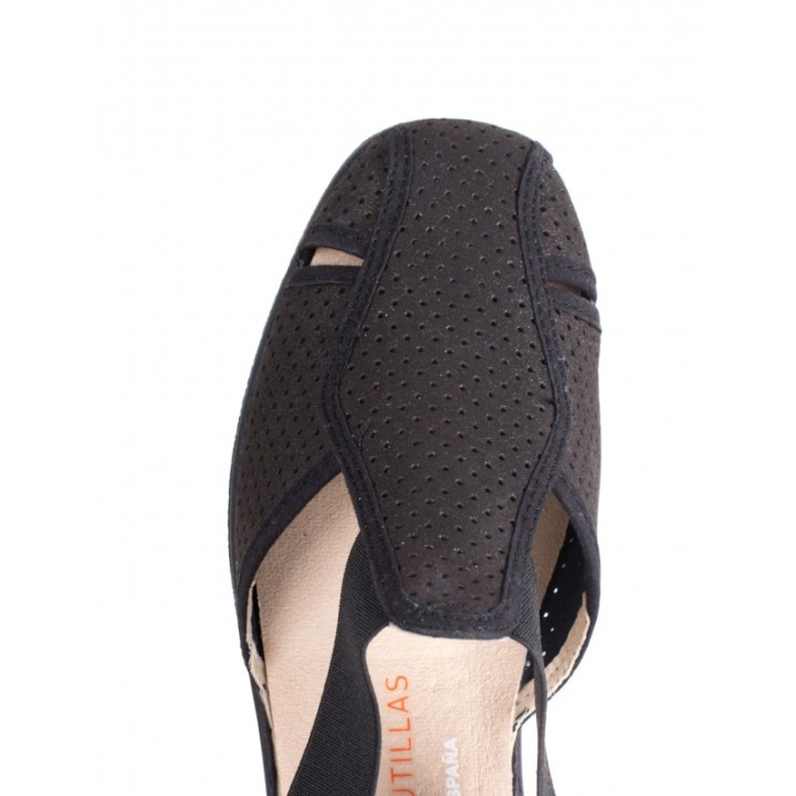 DOCTOR CUTILLAS Sandalias Cerradas Elasticos Negras