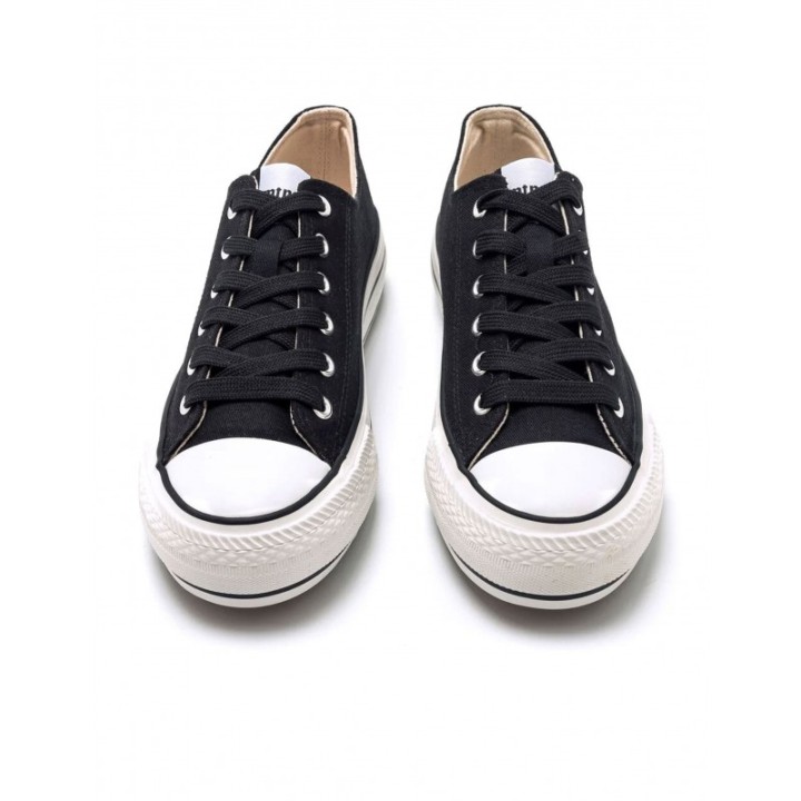 MUSTANG Zapatillas Lona Doble Piso Negras