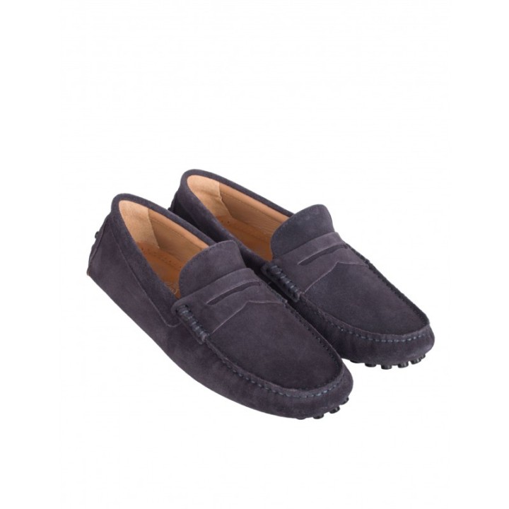Mocasines Tacos Goma Azul Hombre PERA LIMONERA