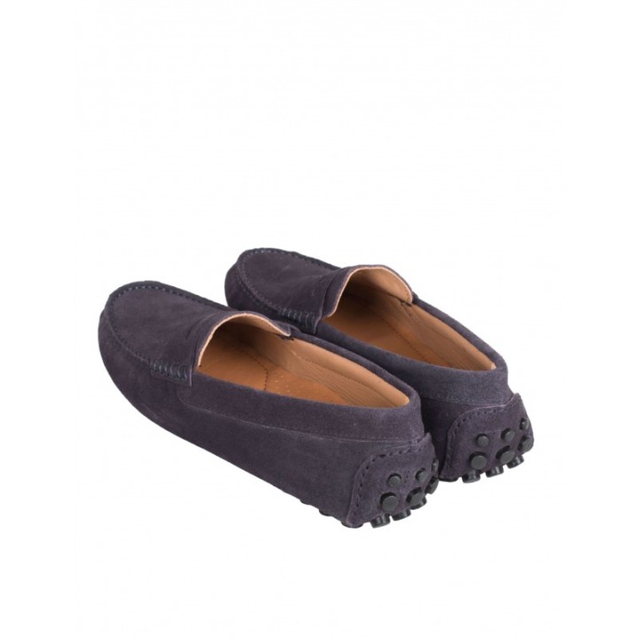 Mocasines Tacos Goma Azul Hombre PERA LIMONERA