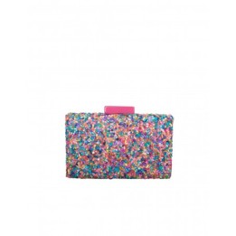 Clutch Fiesta Piedras Colores