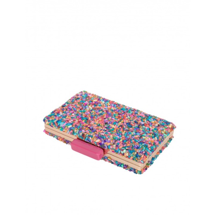 Clutch Fiesta Piedras Colores