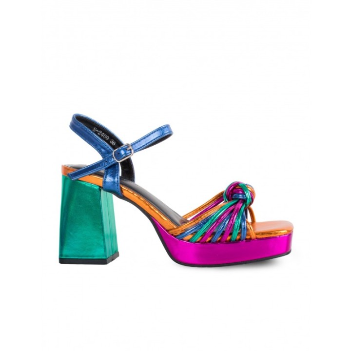 Sandalias Fiesta Metalizadas Colores