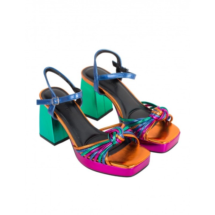 Sandalias Fiesta Metalizadas Colores