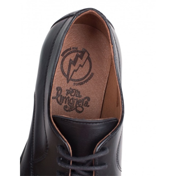 Zapatos Vestir Piel Negros PERA LIMONERA