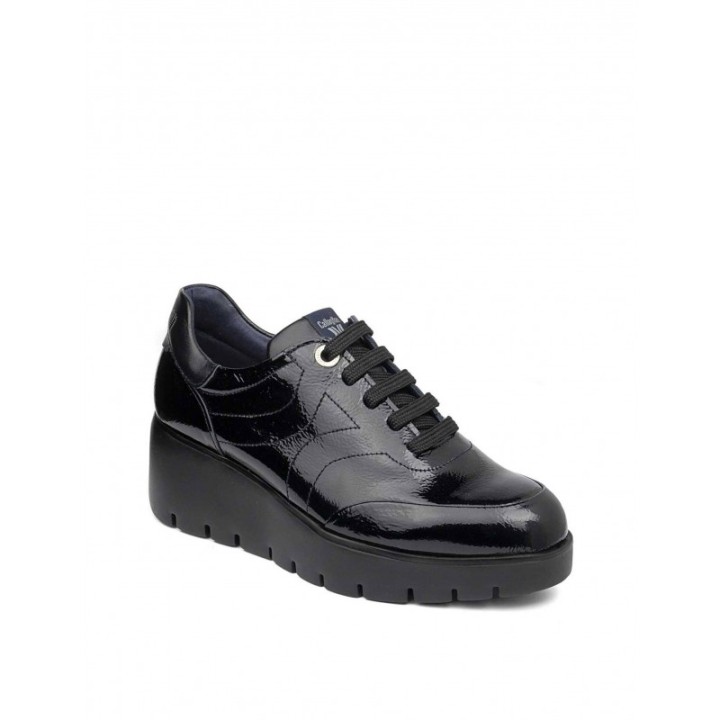 CALLAGHAN Zapatos Cuna Charol Negros