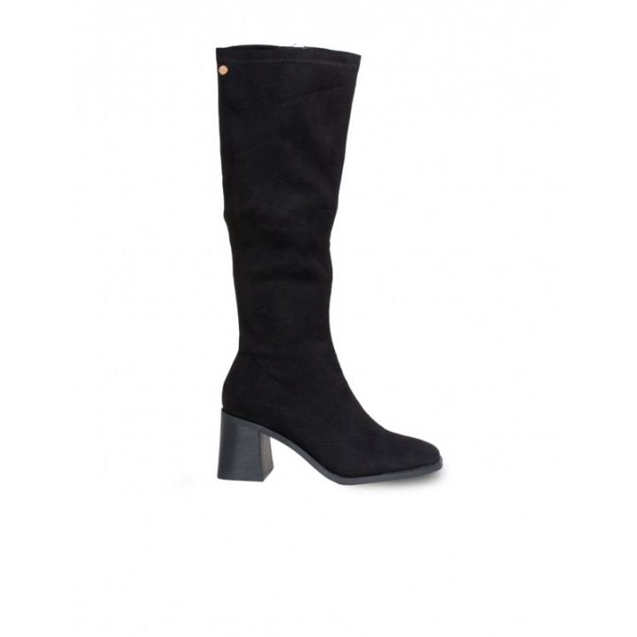 Botas Altas Tacon Negras XTI