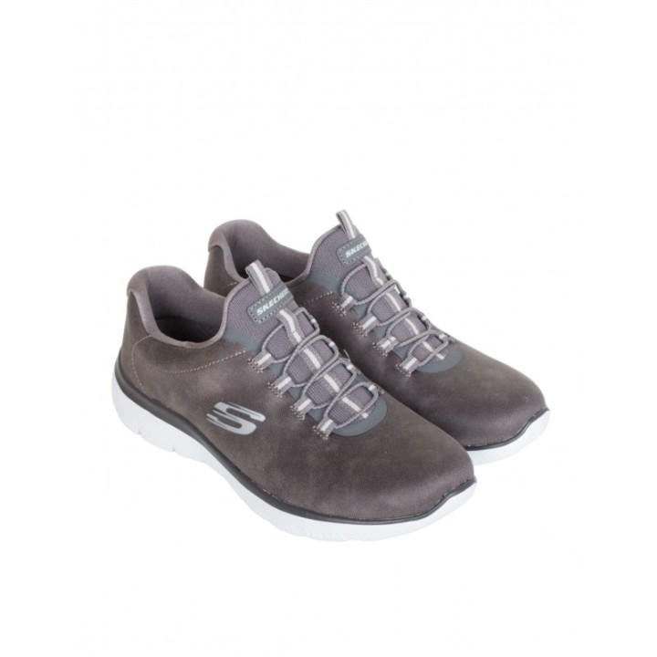 SKECHERS Summits Itz Bazik Grises