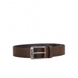 LEVIS Cinturon Piel Marron Hombre
